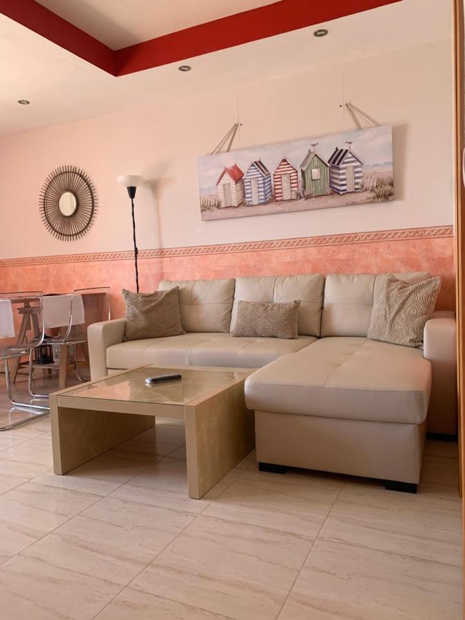 Atico Duplex - 1ª Linea Playa Apartment อาดรา ภายนอก รูปภาพ